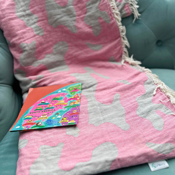 Camo Fleece Throw